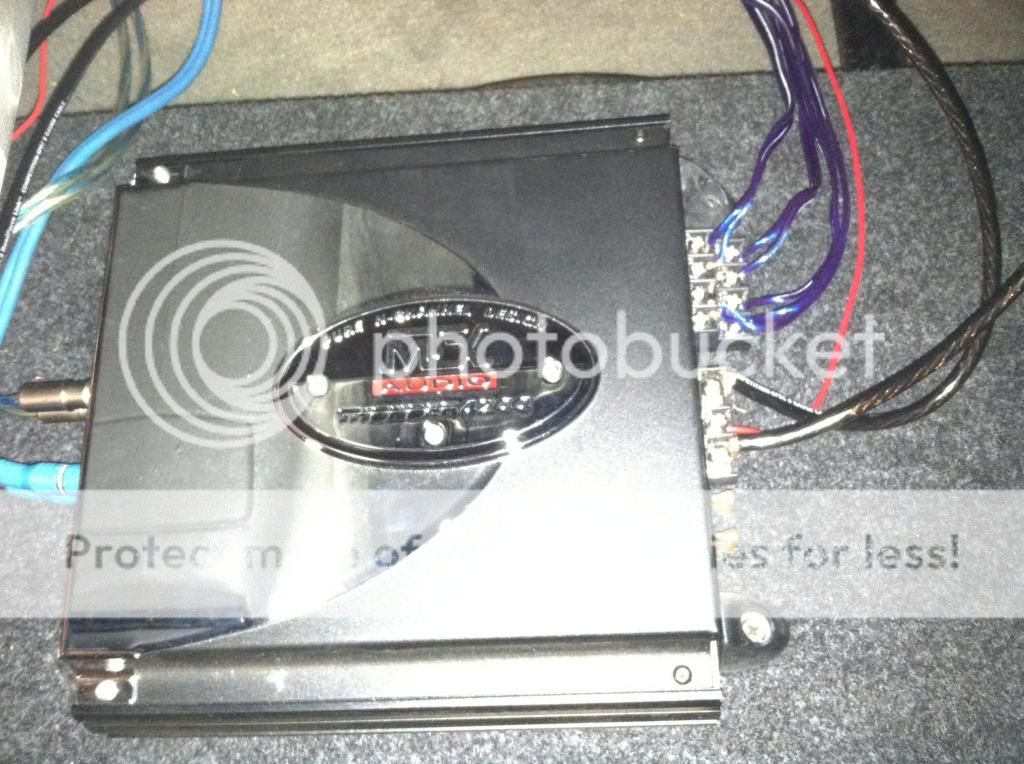 rockford fosgate 360a2 and mtx thunder 4244 apms and mtx speakers S